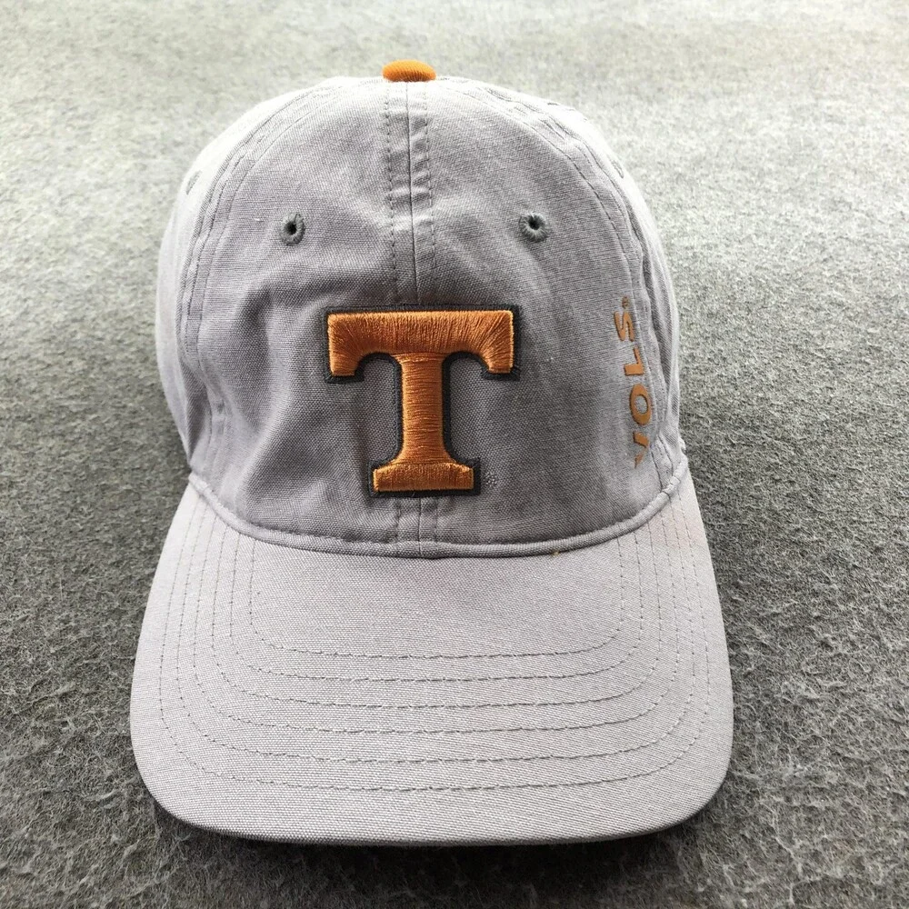 Tennessee Volunteers Hat Cap Mens One Size Gray NCAA Football Captivating